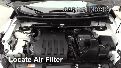 2018 Mitsubishi Eclipse Cross LE 1.5L 4 Cyl. Turbo Air Filter (Engine) Replace